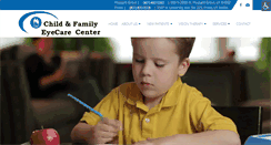 Desktop Screenshot of childandfamilyeyes.com