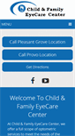 Mobile Screenshot of childandfamilyeyes.com